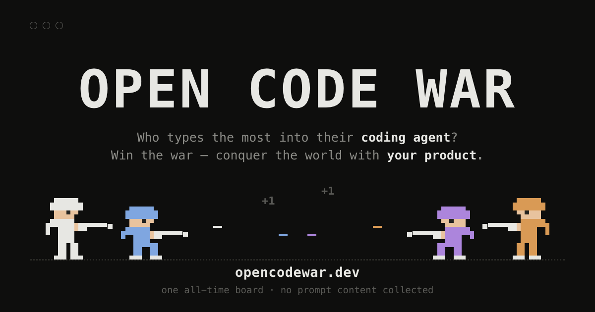 Как Open Code War обновил свою страницу и привлек внимание пользователей