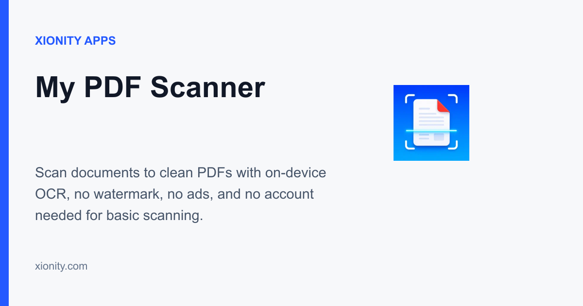 Сколько пользователей у My PDF Scanner и чего они ожидают