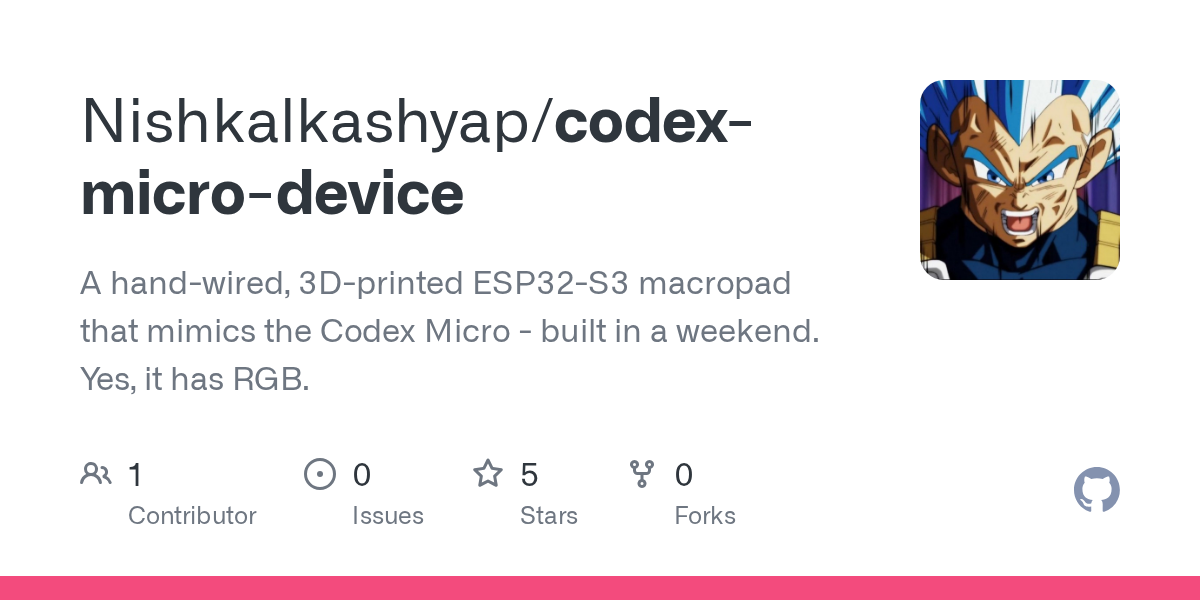 Как разработчик собрал свой Codex Micro за выходные