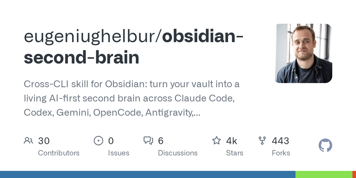 Обсуждение obsidian-second-brain: AI в вашем Obsidian
