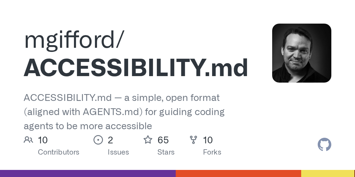 ACCESSIBILITY.md: стандарт для прозрачности доступности проектов