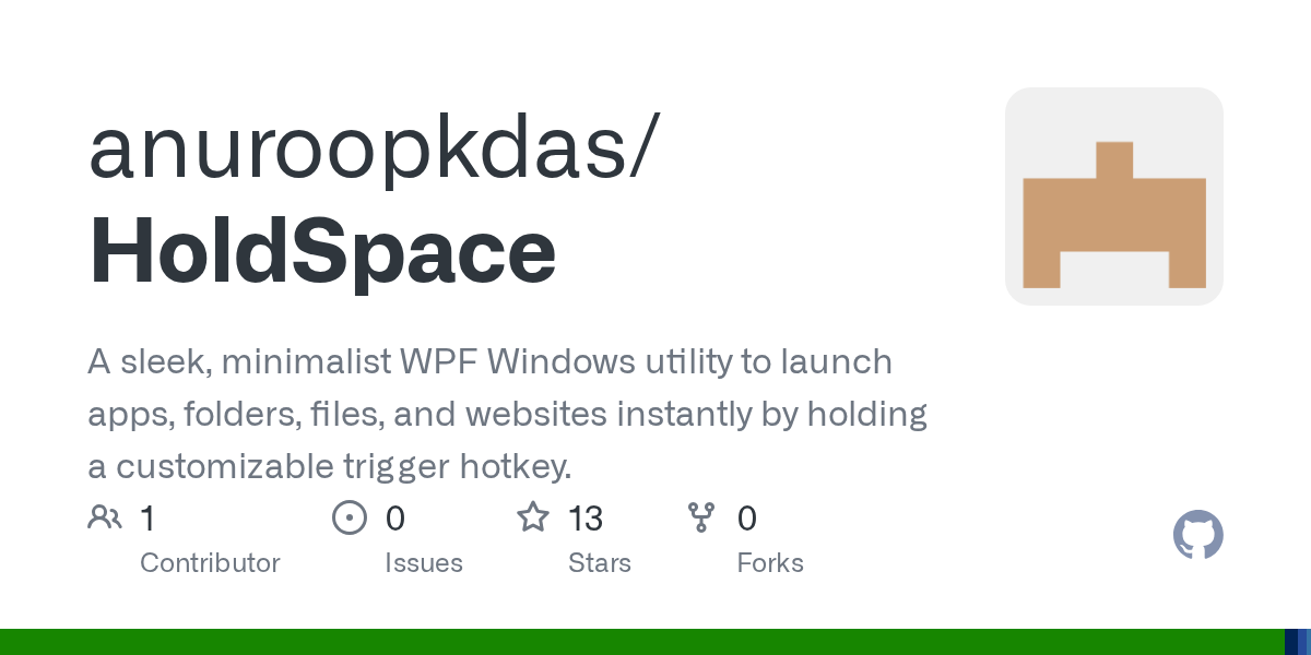 HoldSpace: новый способ быстрого доступа к приложениям