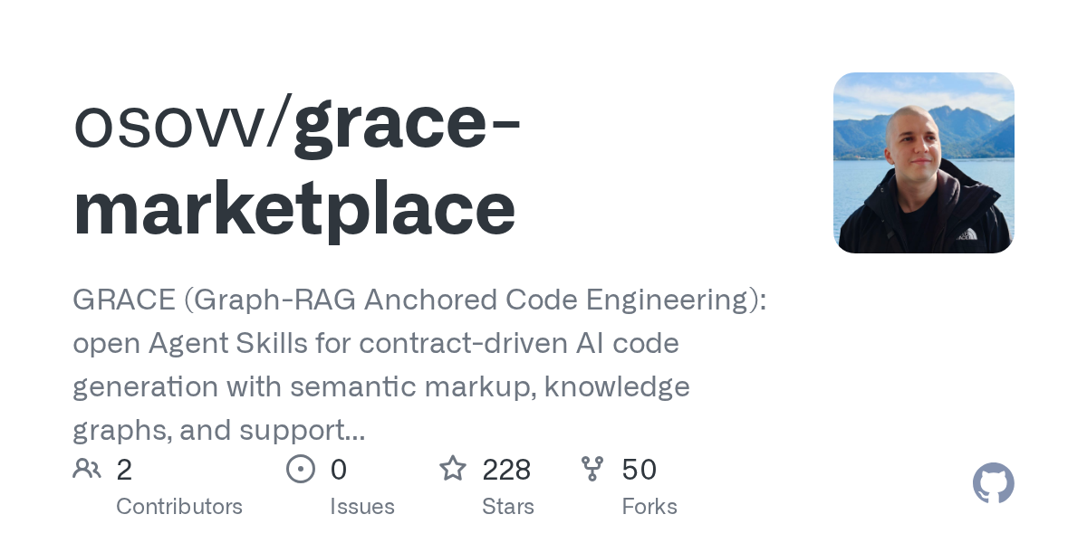 GRACE Marketplace: AI кодогенерация с использованием знаний