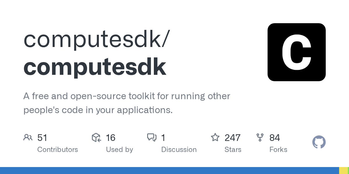 ComputeSDK: единый инструмент для выполнения кода в удалённых песочницах