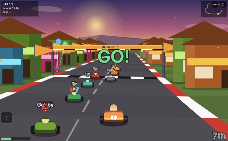 Разработан захватывающий гоночный игровой проект Club GP