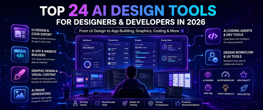 Обзор 24 лучших AI-инструментов для дизайнеров и разработчиков