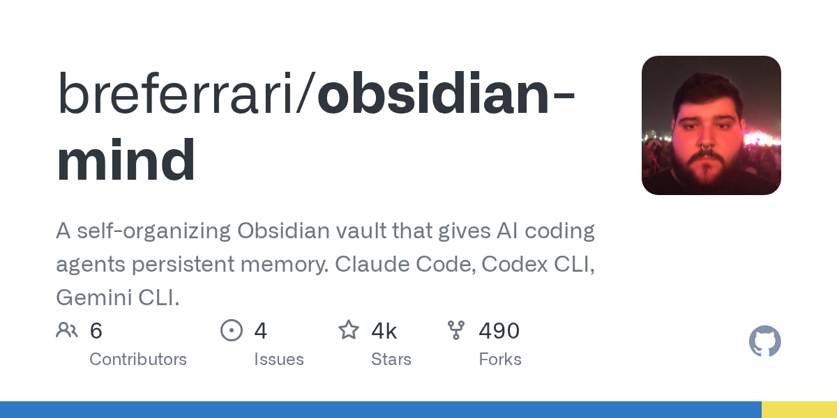 Как Obsidian Mind помогает AI-агентам запоминать контекст