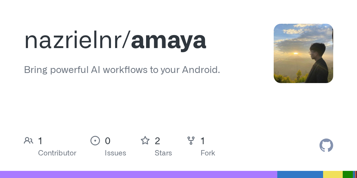 Amaya: Open-Source AI Workspace for Android на Kotlin