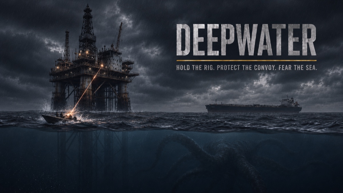 Игра DEEPWATER создана за 72 часа для защиты нефтяной платформы