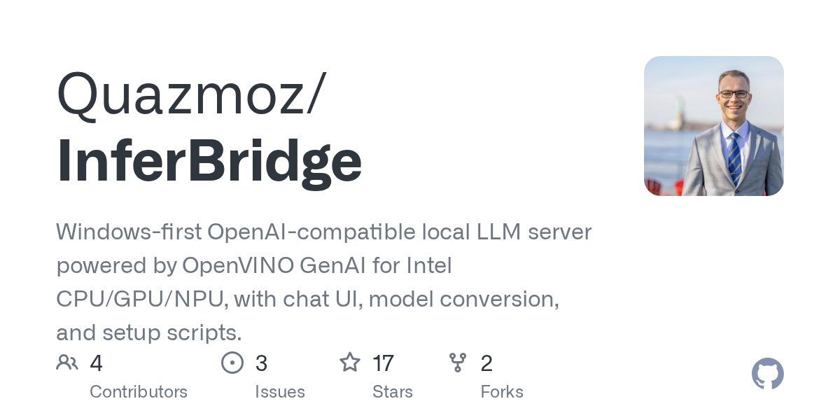 Запуск локальных LLM на Intel NPU с OpenVINO