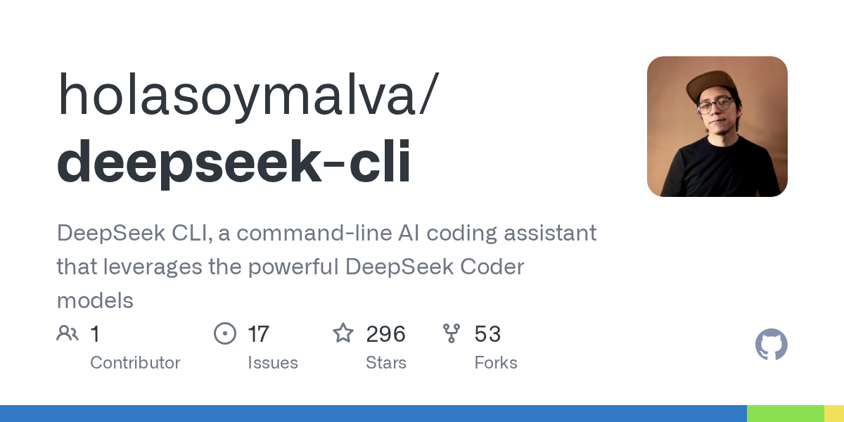 DeepSeek CLI: AI помощник для разработки на командной строке