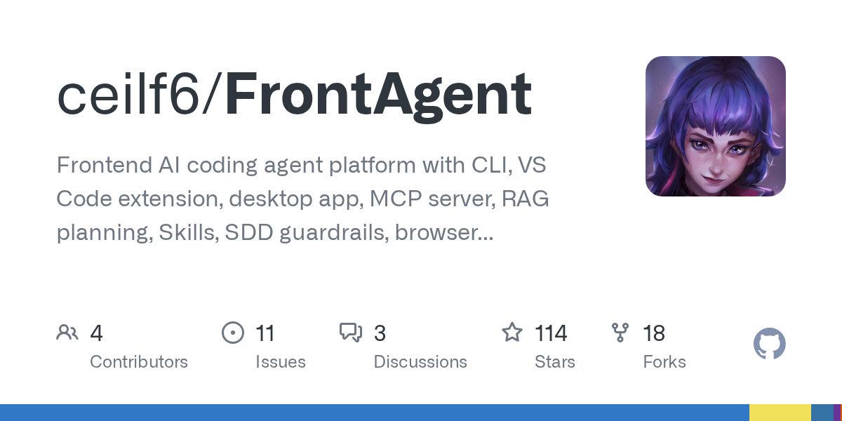 FrontAgent: AI Coding Agent для фронтенд разработки
