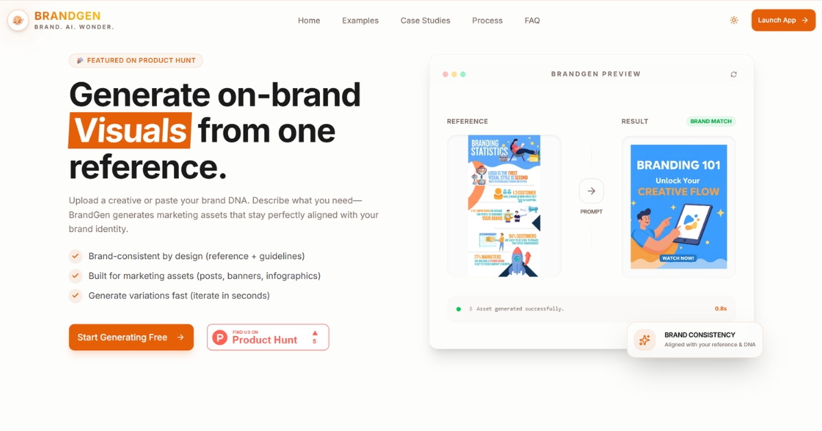 BrandGen: AI-генератор изображений, сохраняющий стиль бренда