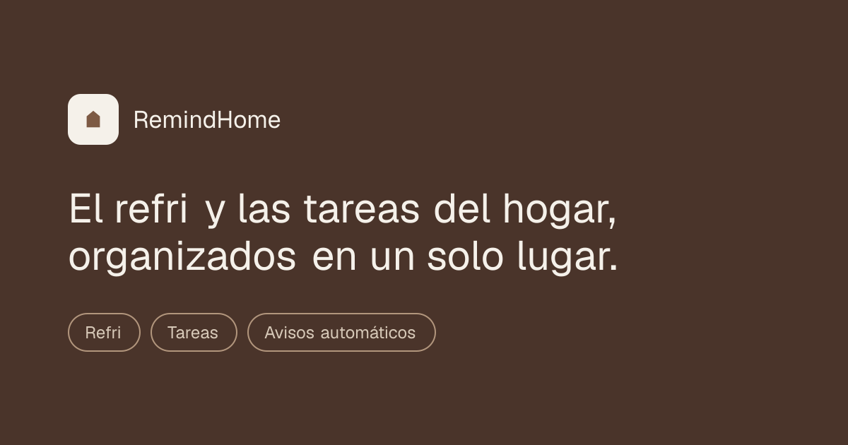 RemindHome: приложение для совместного управления домашними делами