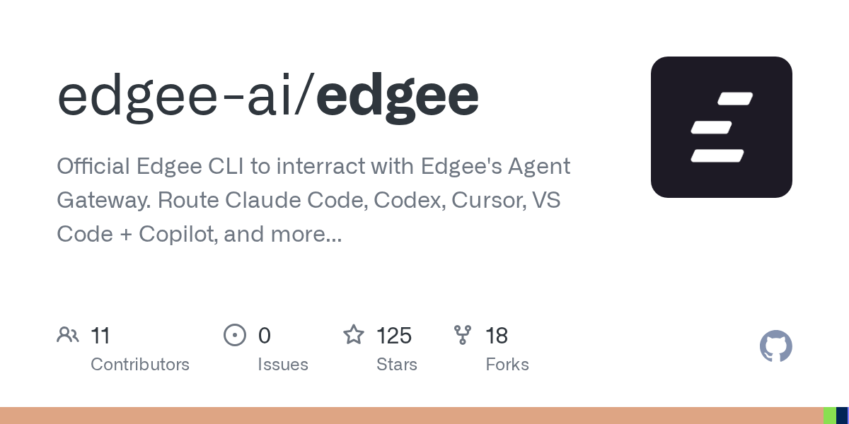 Edgee CLI: оптимизация работы с AI-агентами