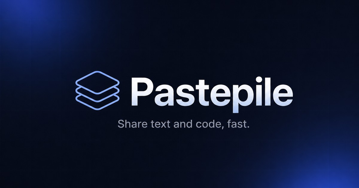Как разработчик создал Pastepile для удобного обмена текстом и кодом