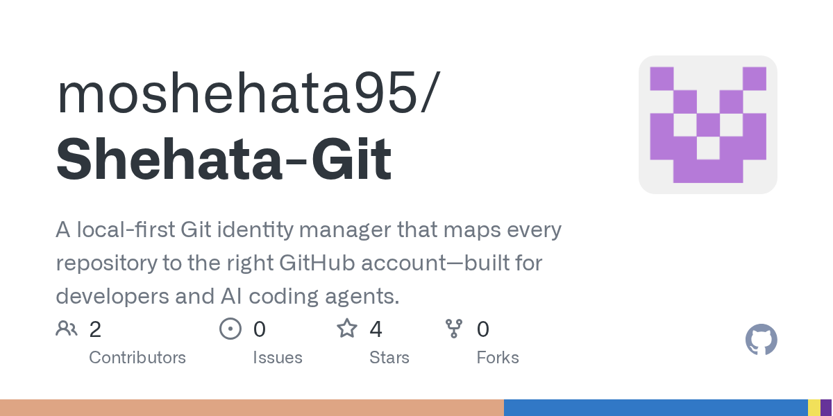 Shehata Git: менеджер аккаунтов и репозиториев для GitHub