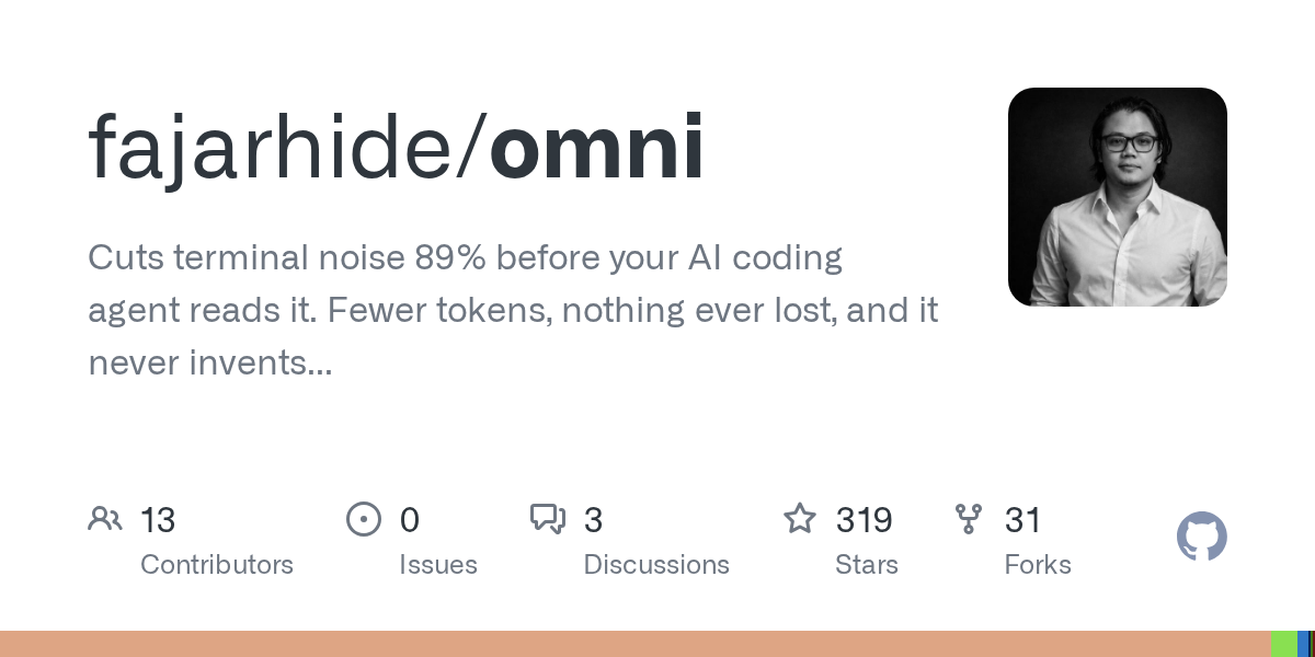 OMNI: Уменьшение терминального шума на 89% для AI-агентов