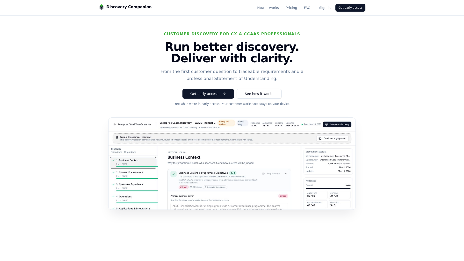 Как Discovery Companion упрощает превращение клиентских открытий в требования