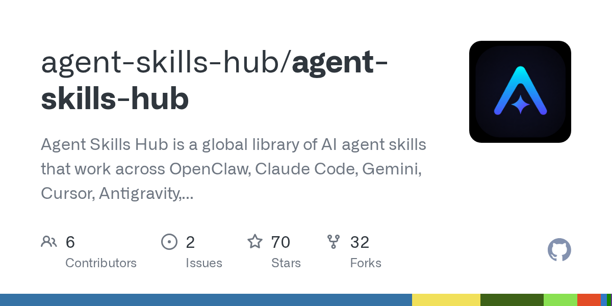 Agent Skills Hub: глобальная библиотека навыков ИИ-агентов