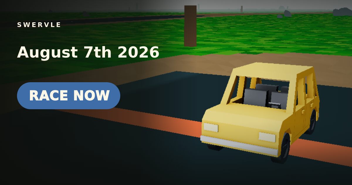 Swervle: браузерная игра на физику с конкурентными гонками