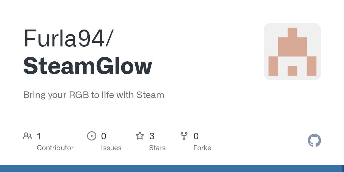 SteamGlow: Open-source RGB app для Steam активности