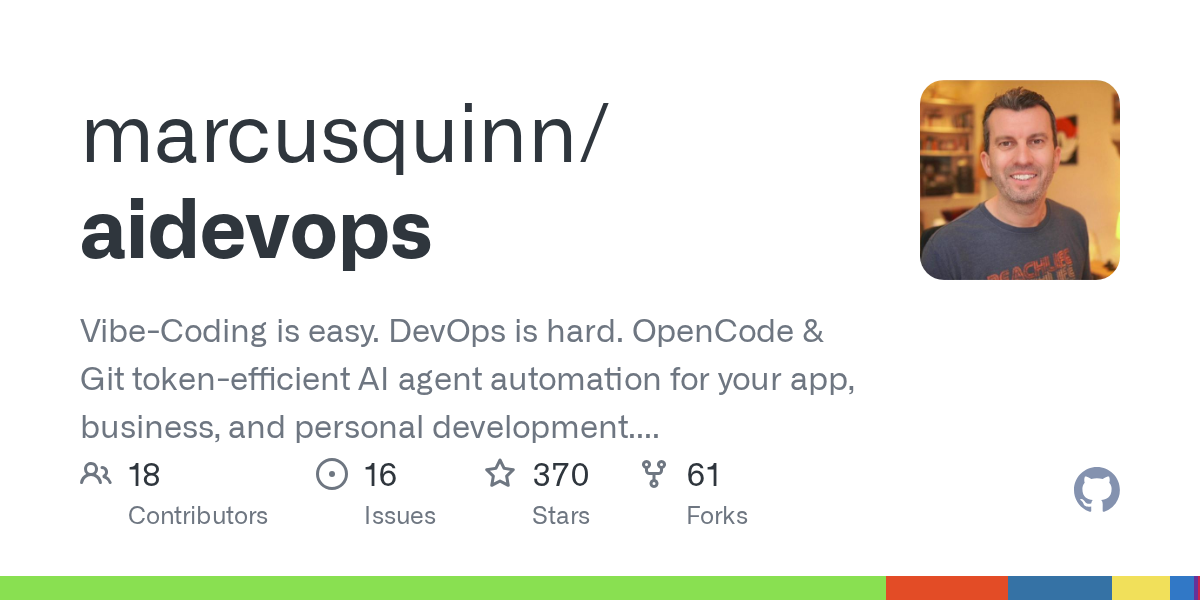 aidevops: AI DevOps Framework для автоматизации процессов