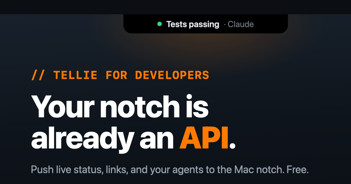 Как MacBook notch стал API для общения с кодом