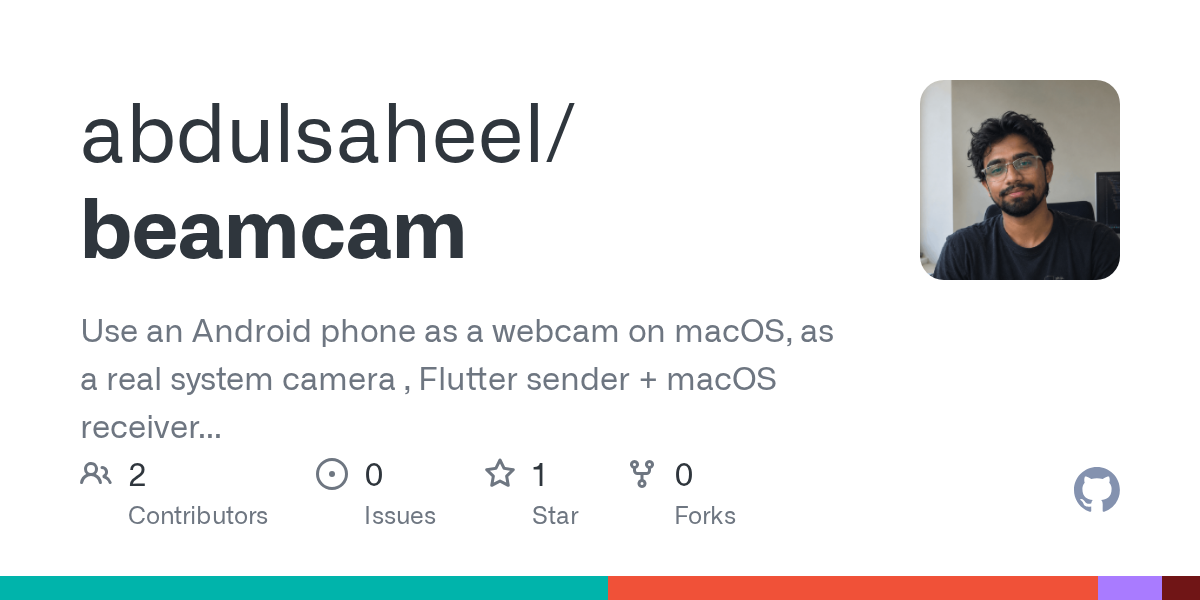 Как разработчик создал приложение BeamCam для использования телефона как веб-камеры
