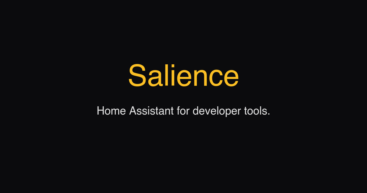 Salience: новый инструмент для упрощения разработки