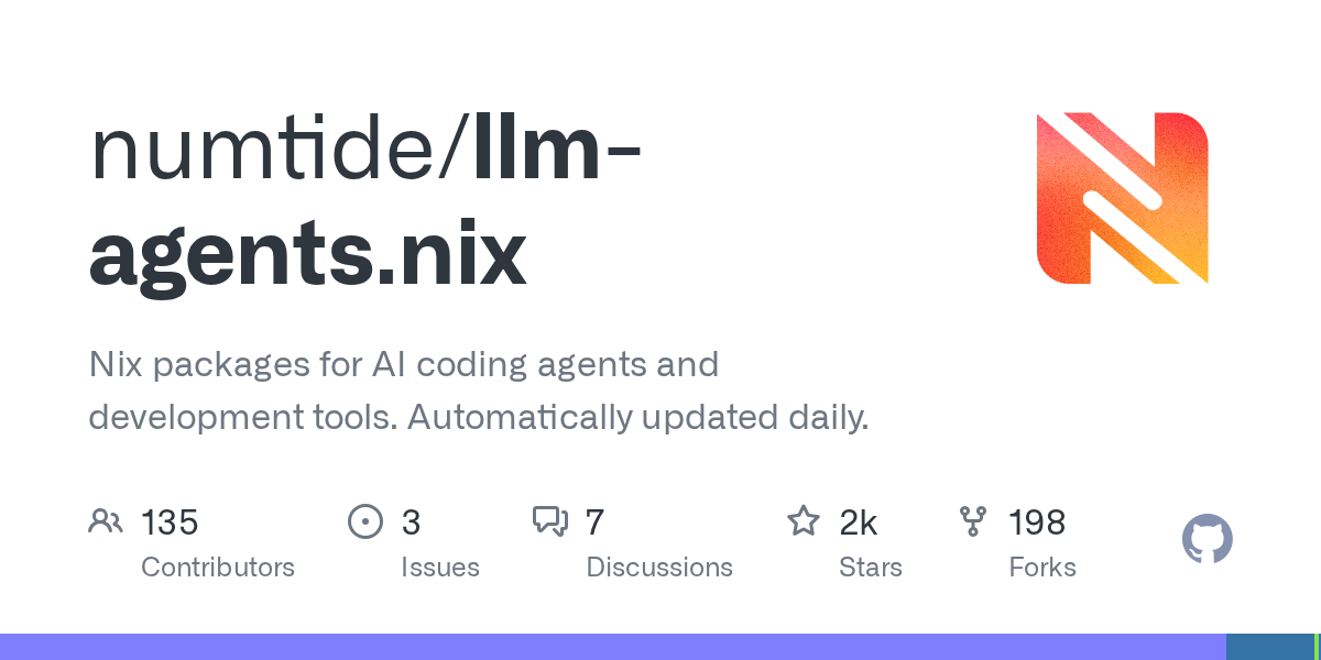 Nix пакеты для AI-кодирования и инструментов разработки