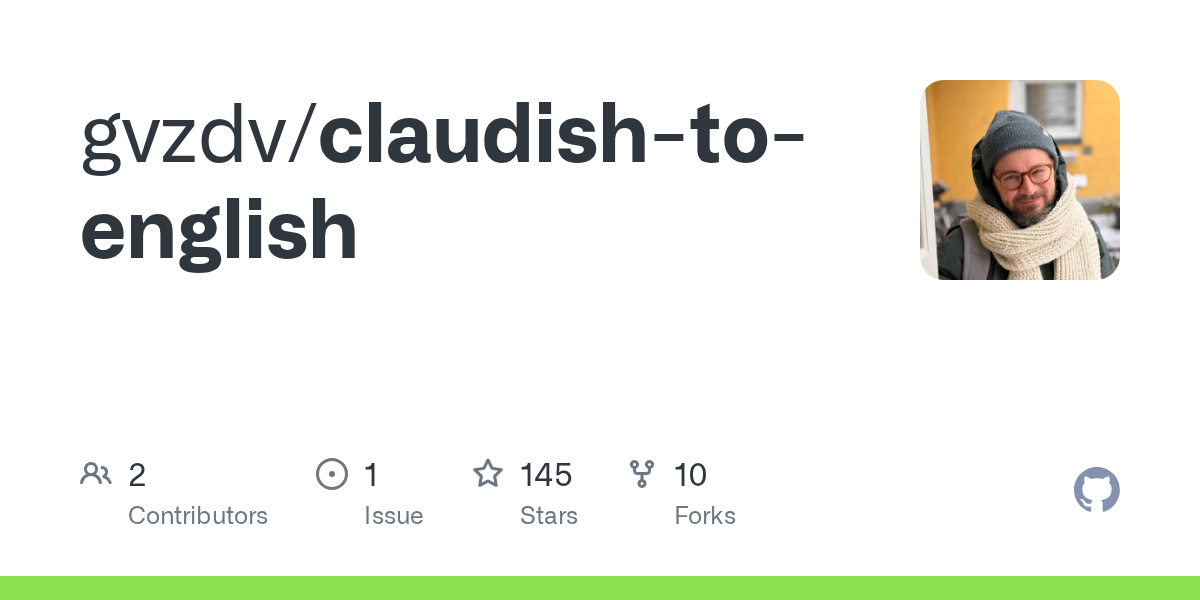 Переводчик с Claudish на английский для Claude Code