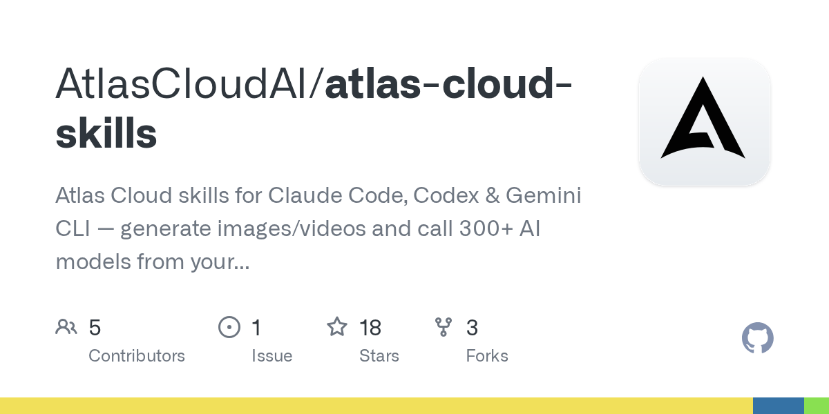 Atlas Cloud Skills: 300+ медиа-моделей для Claude Code