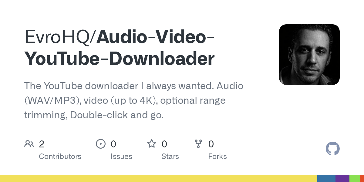 Как разработчик создал чистый GUI для загрузки видео с YouTube за выходные