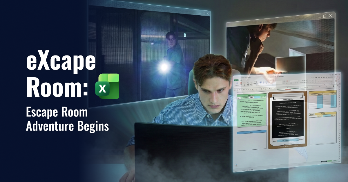 Запустилась eXcape Room для Microsoft Excel с демо и видео