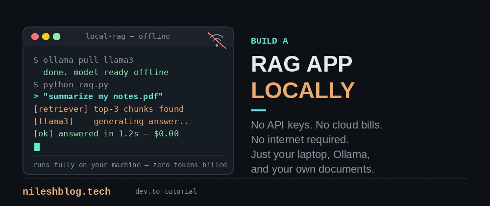 Как разработчик создал локальное RAG-приложение без API OpenAI