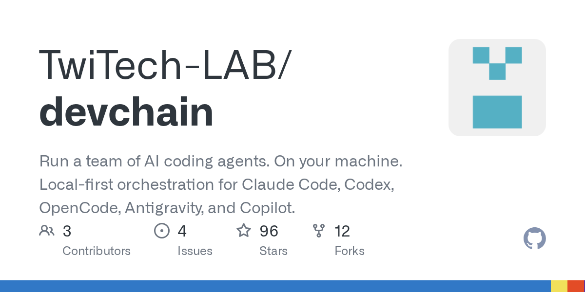 DevChain: Оркестратор AI-кодеров на вашем устройстве