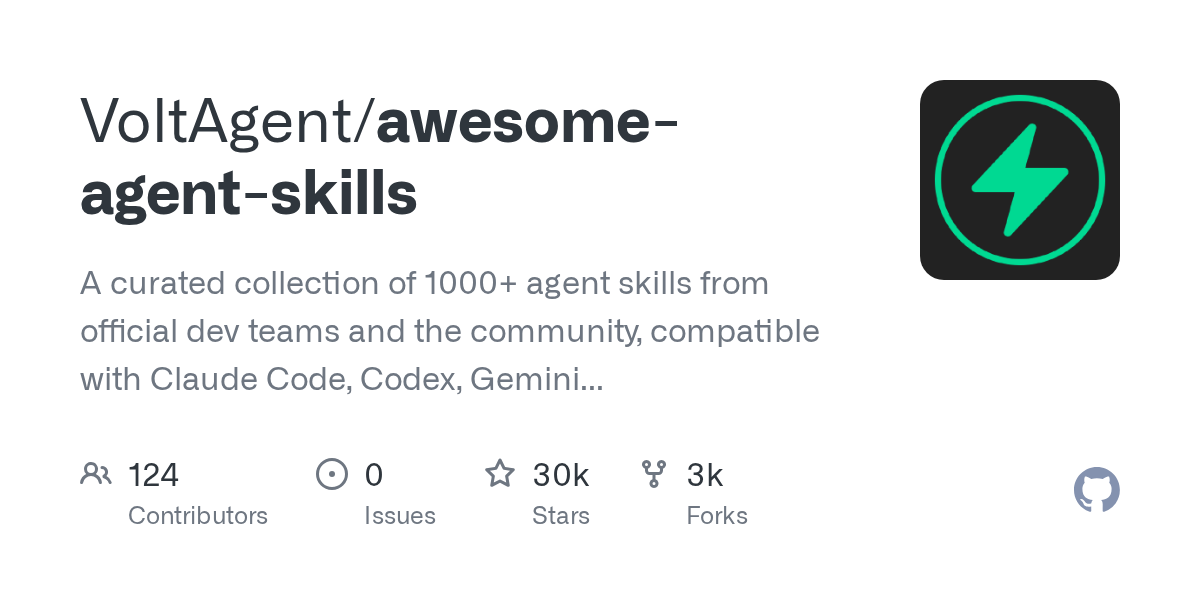 Собрание из 1000+ навыков агентов для AI-разработчиков