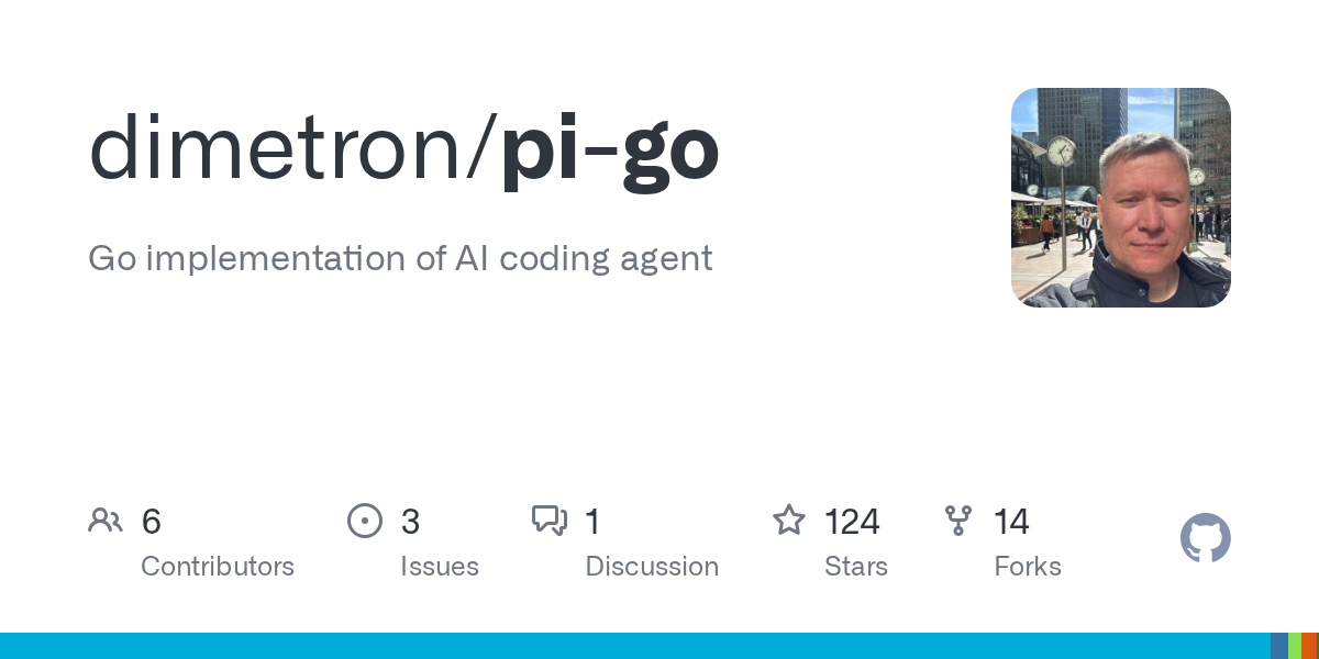 pi-go: терминальный AI-агент для кодирования на Go
