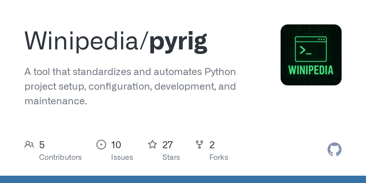 Как pyrig упростил управление несколькими Python проектами