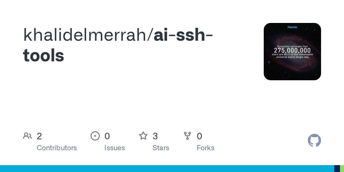 ai-ssh-tools: безопасный SSH-сервер и CLI для AI
