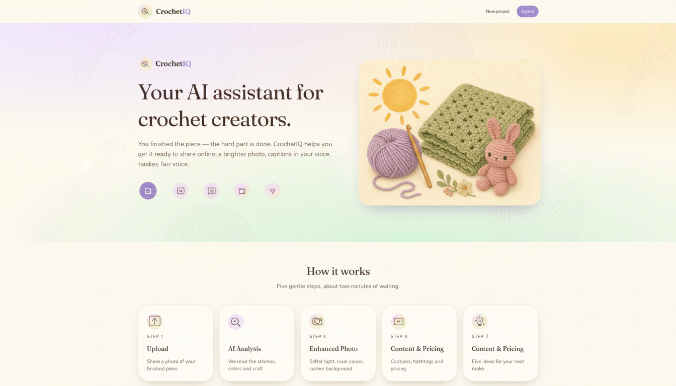 Как разработали AI-приложение для контент-креаторов в сфере вязания