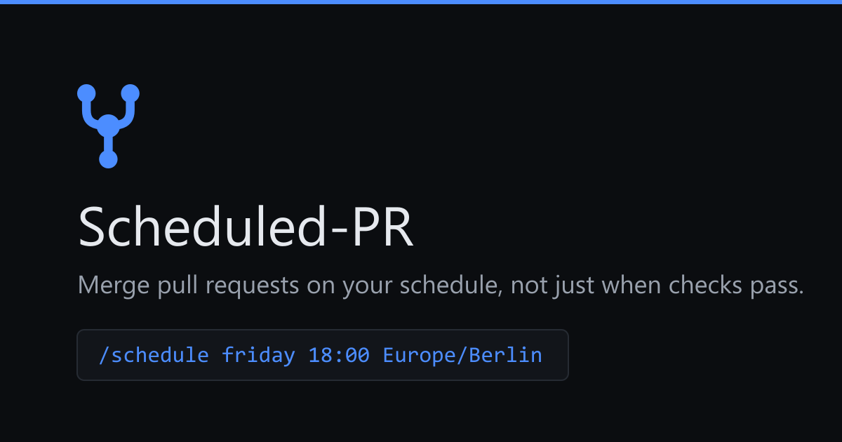 Scheduled-PR: автоматическое объединение PR в GitHub и Azure DevOps