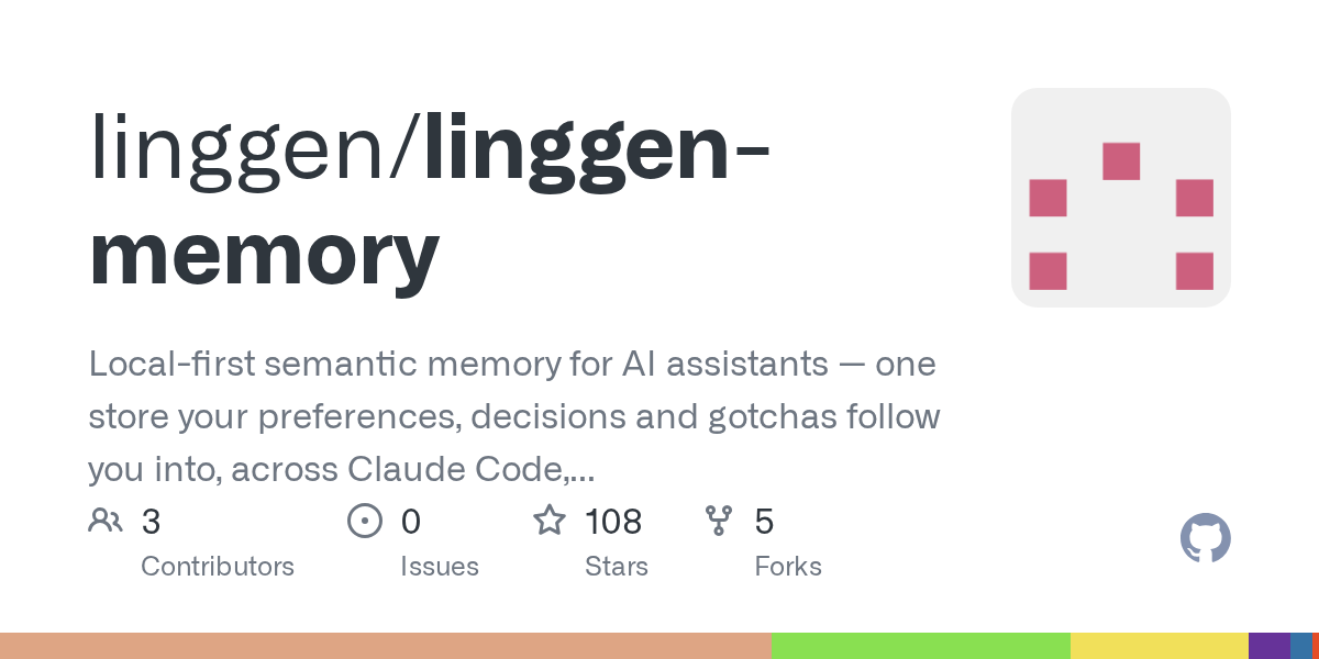 linggen-memory: локальная семантическая память для ИИ-ассистентов