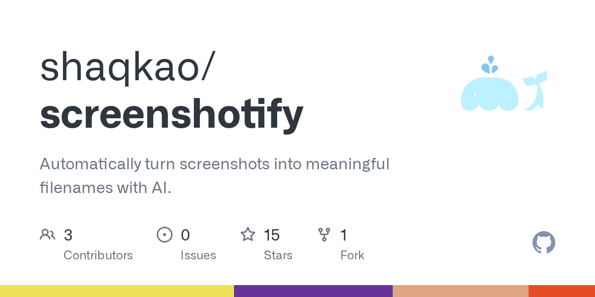 Screenshotify: автоматическое переименование скриншотов с помощью AI