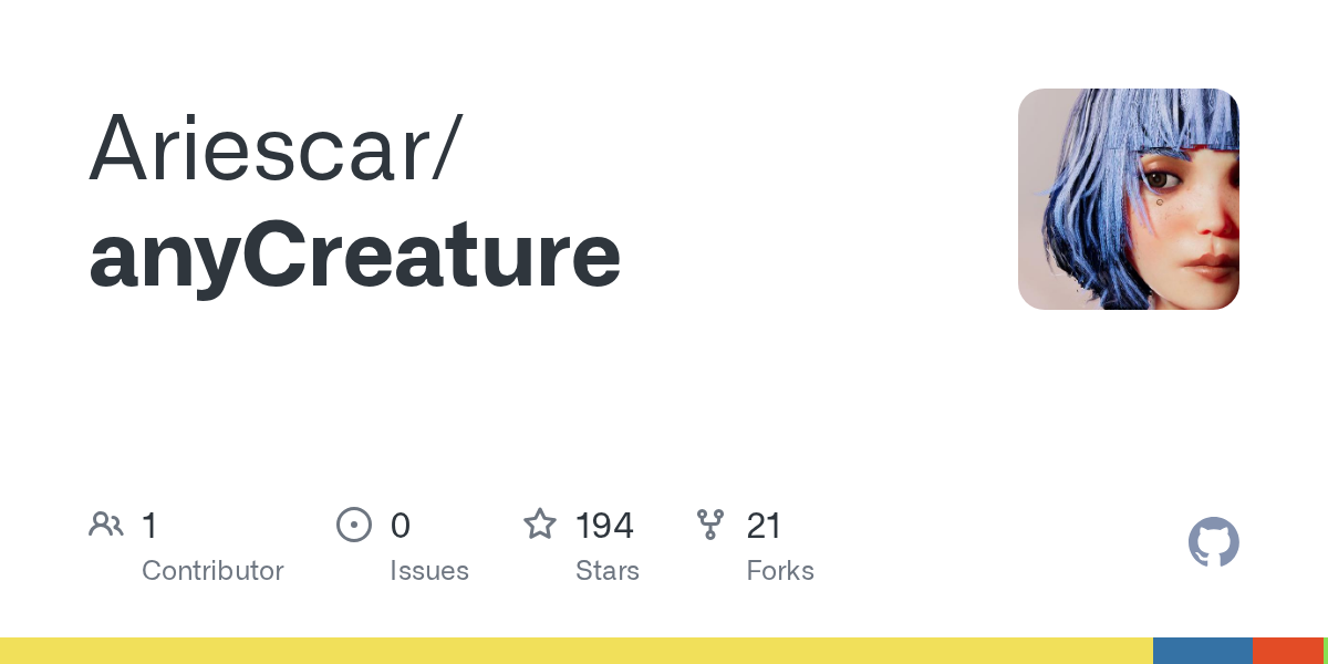 anyCreature: инструмент для генерации существ с помощью AI