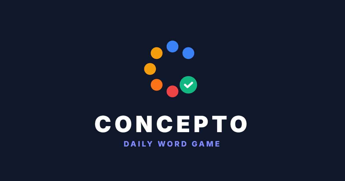 Concepto: новый подход к семантическим словам в игре-головоломке