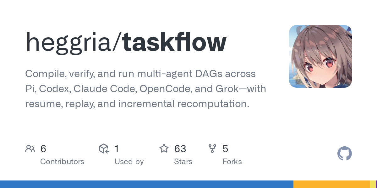 taskflow: декларативный рантайм для агентских рабочих процессов