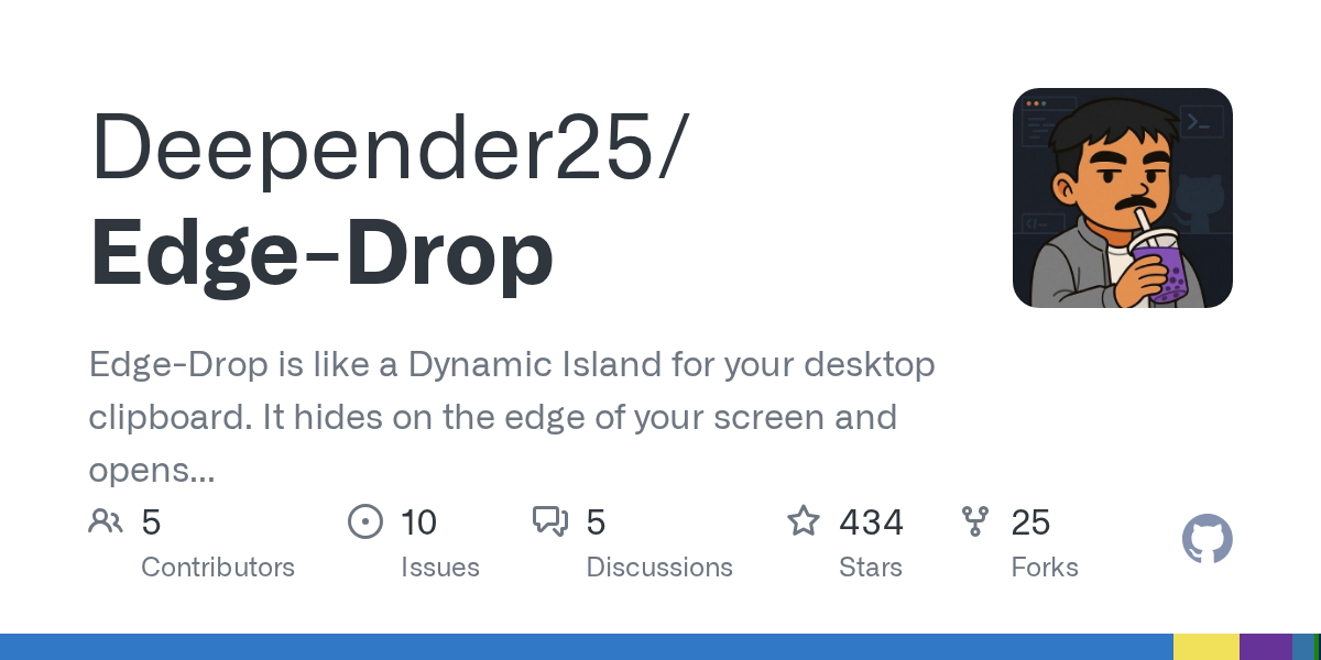 Edge-Drop: 13 релизов и более 4000 загрузок с новыми функциями