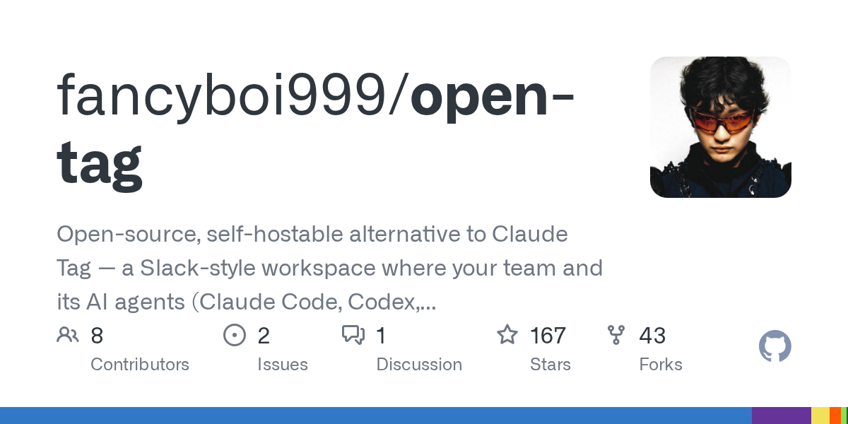 open-tag: открытая альтернатива Claude Tag для командной работы